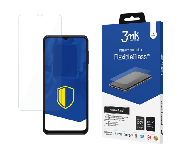 3MK Szkło ochronne FlexibleGlass do Samsung Galaxy S21 FE 5G - 709324 - zdjęcie